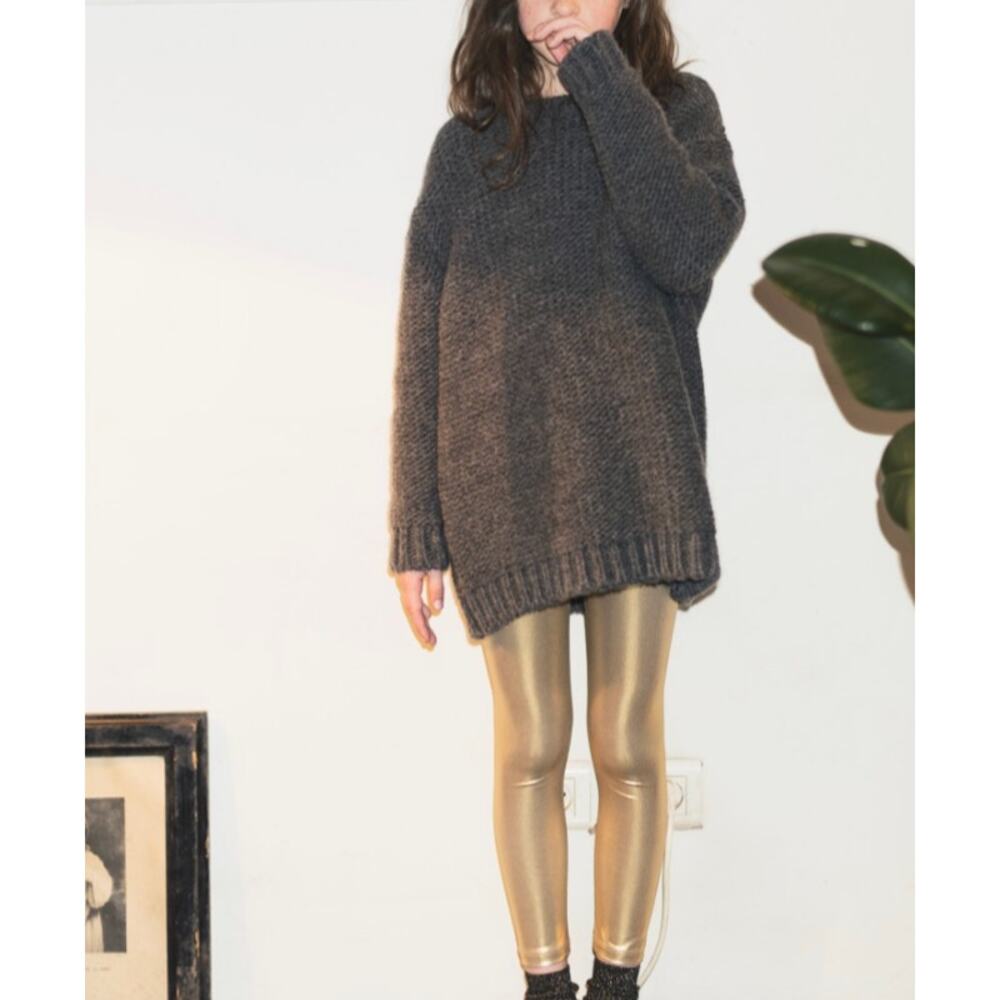 Finger in the Nose - Skylar Oversized Sweater/XL/ gray/NWOT